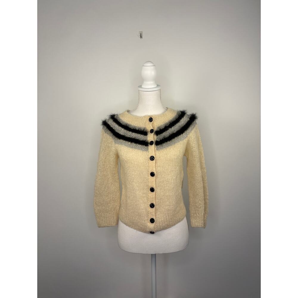 Vintage Wool Possibly Hand-Made Cardigan XS/S